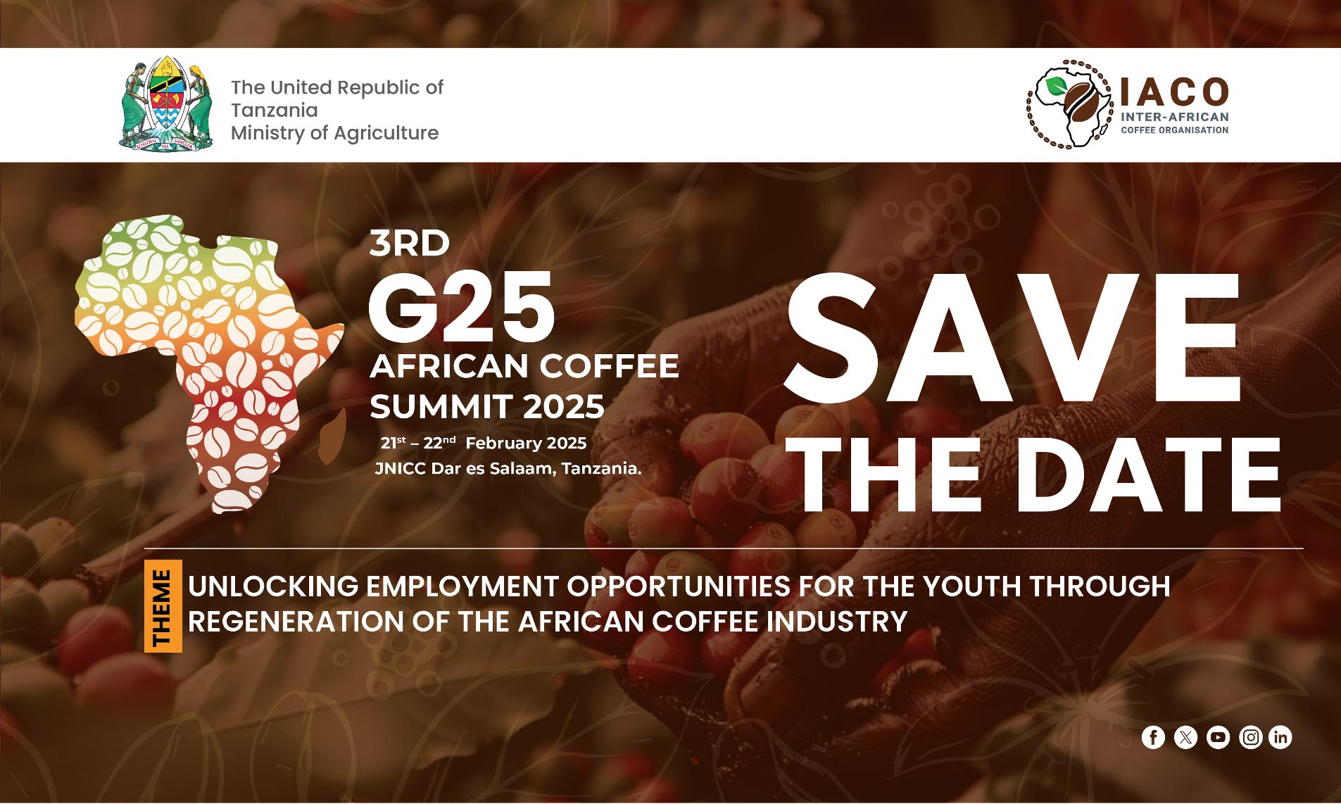 G25 African Coffee Summit Banner